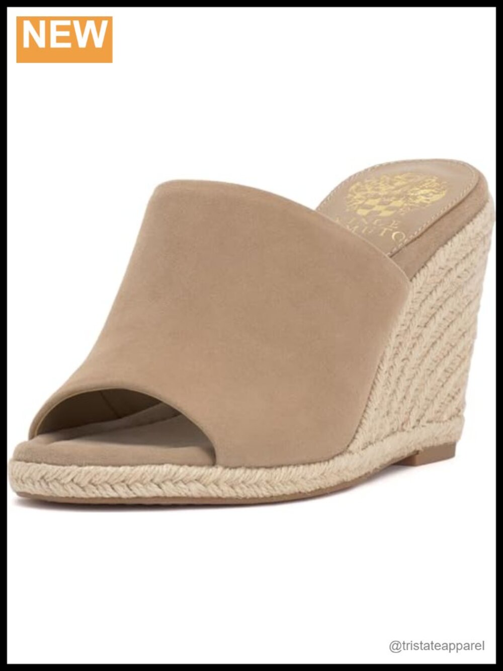 Suede Wedge Sandals Ankle Strap Open Toe 3.5" Heel Dress Casual
